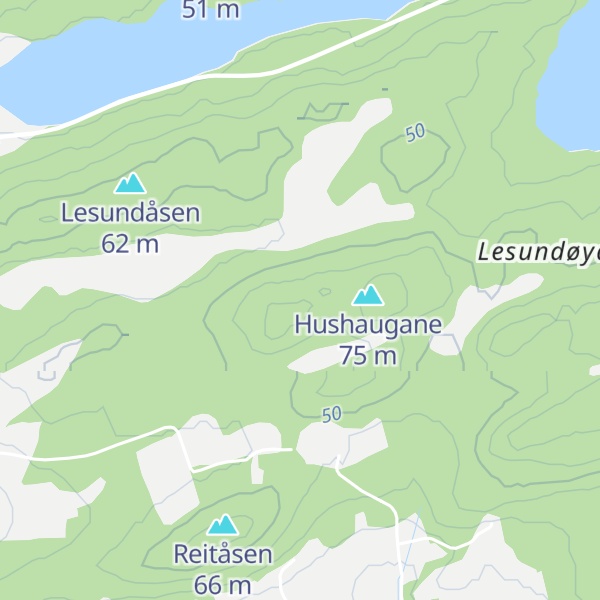 Map of Dyråsen
