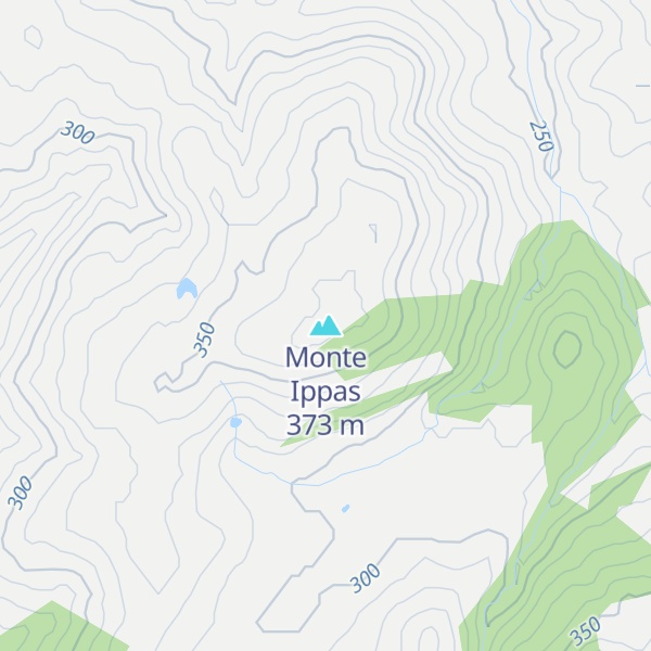 Map of Monte Ippas