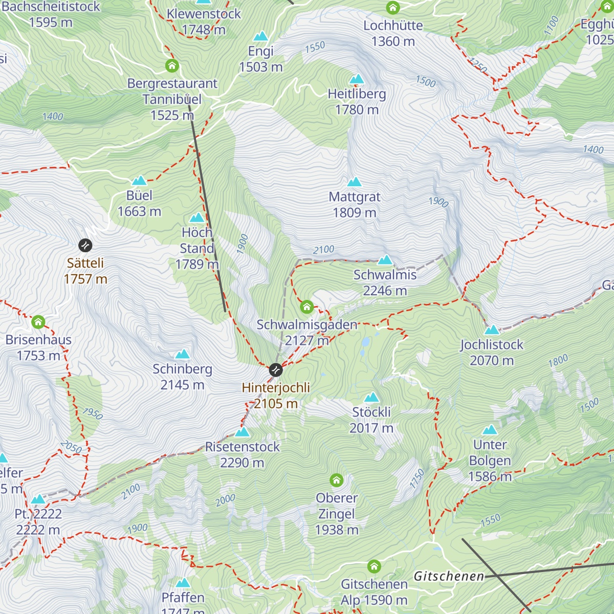 Schwalmisgaden map