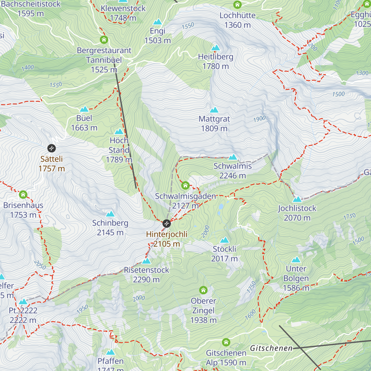 Schwalmisgaden map