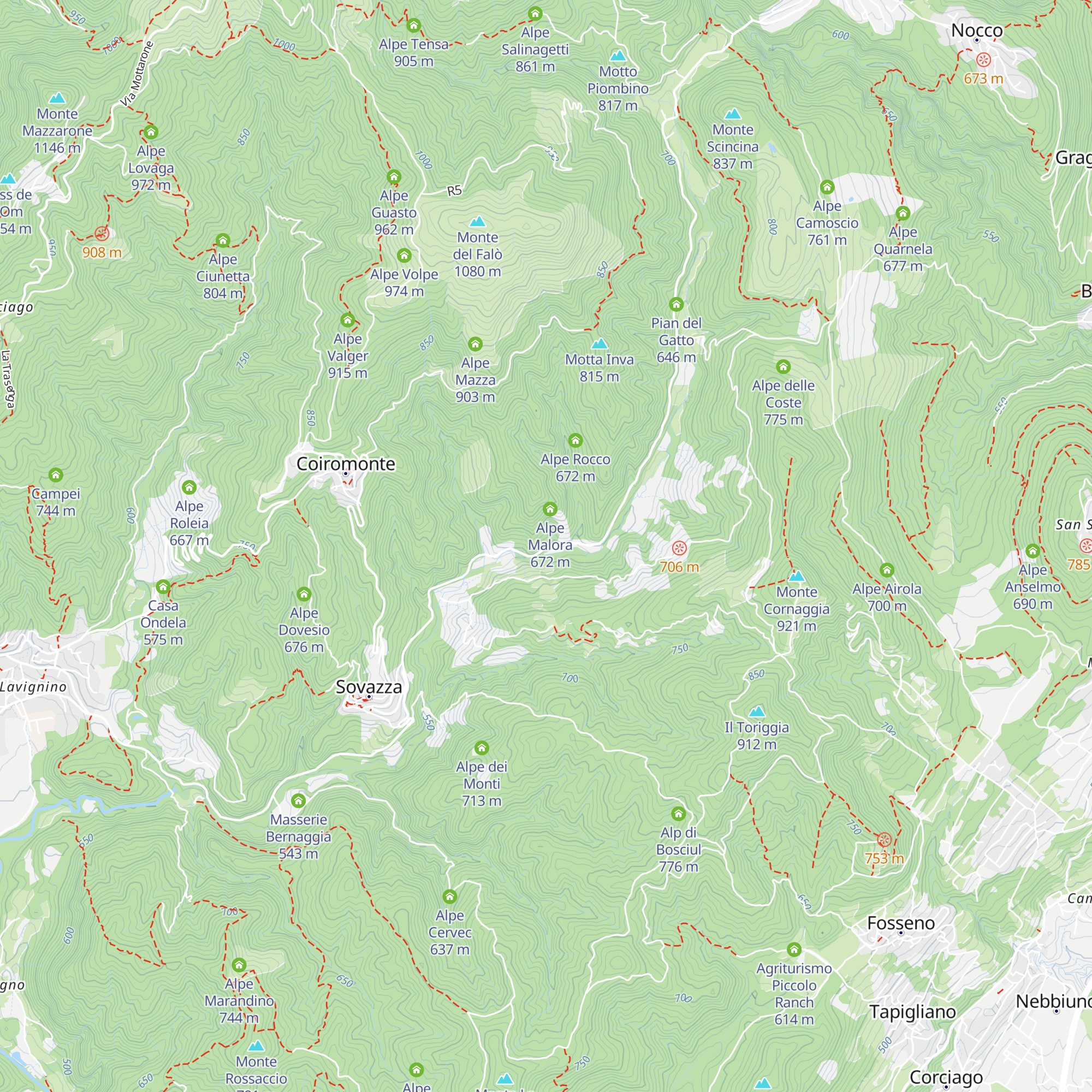 Gerbi map
