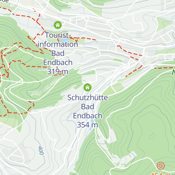 Map of Schutzhütte Bad Endbach