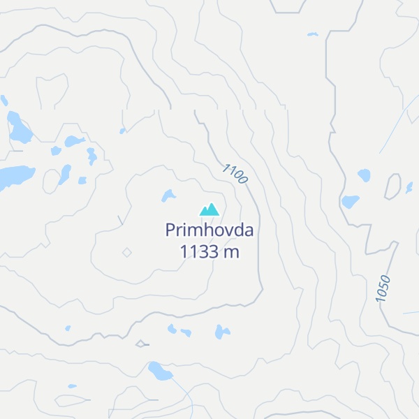 Map of Primhovda