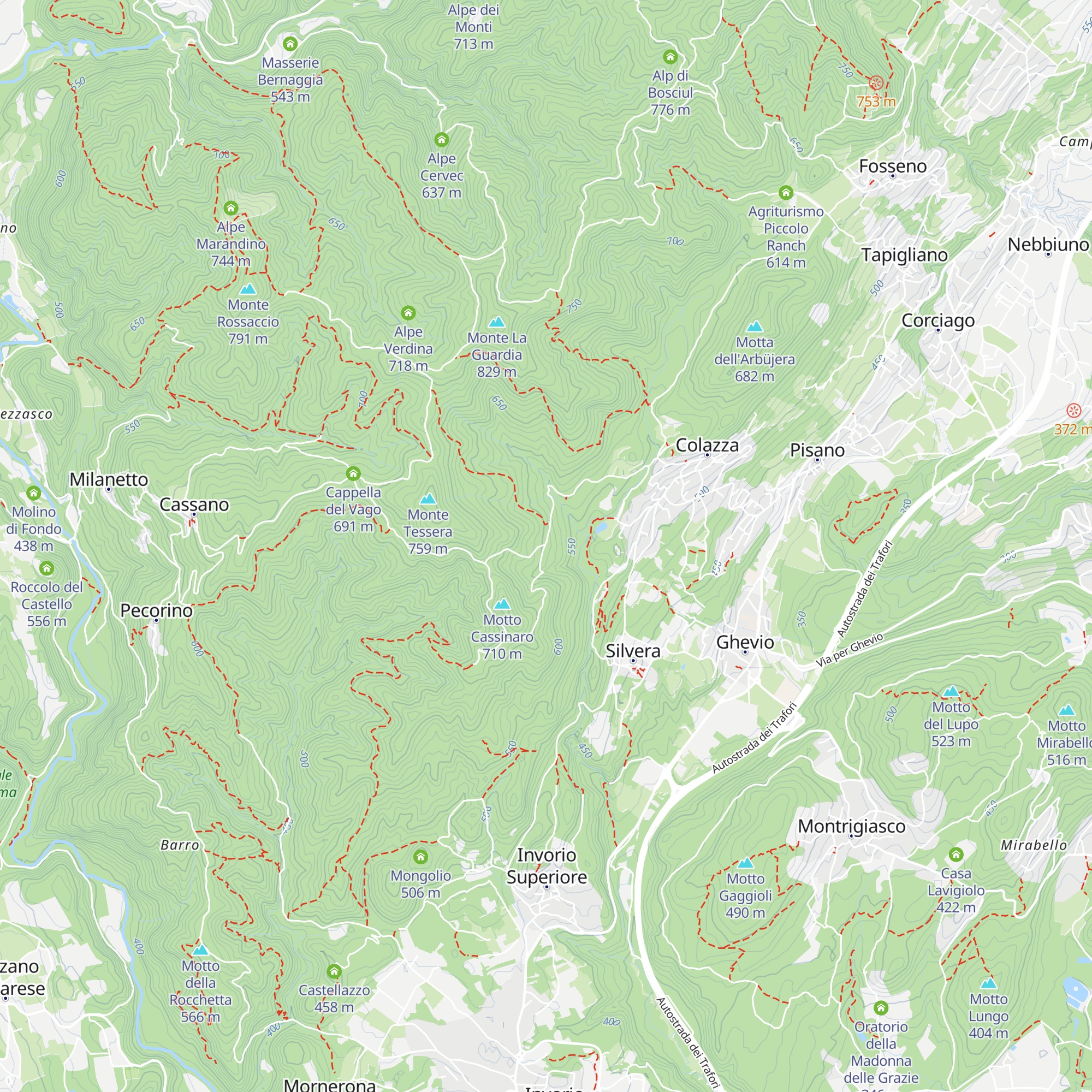 Alpe Brasciaut(Alpe Brizzaldi) map