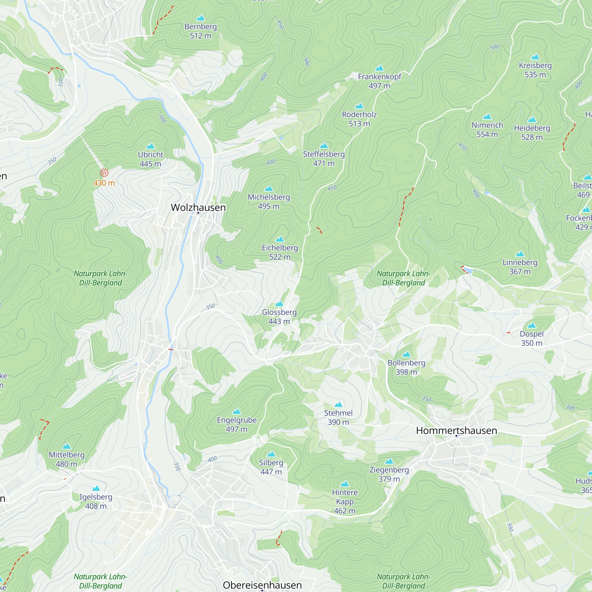 Schutzhütte Silberg map