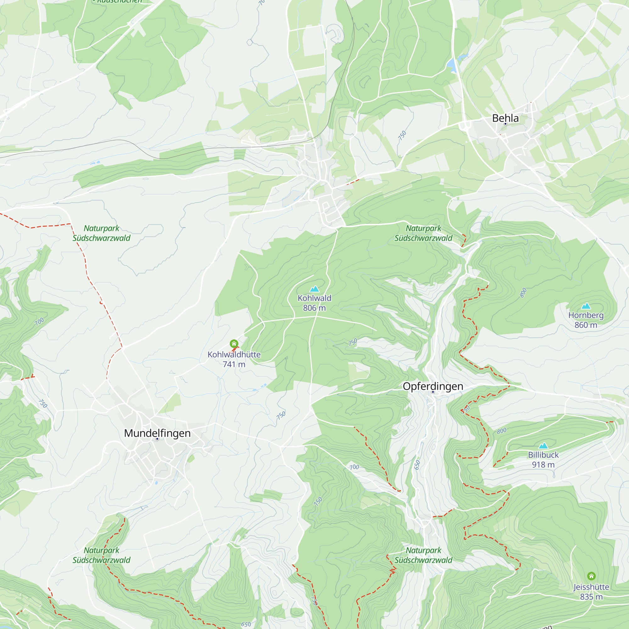 Kohlwaldhütte map