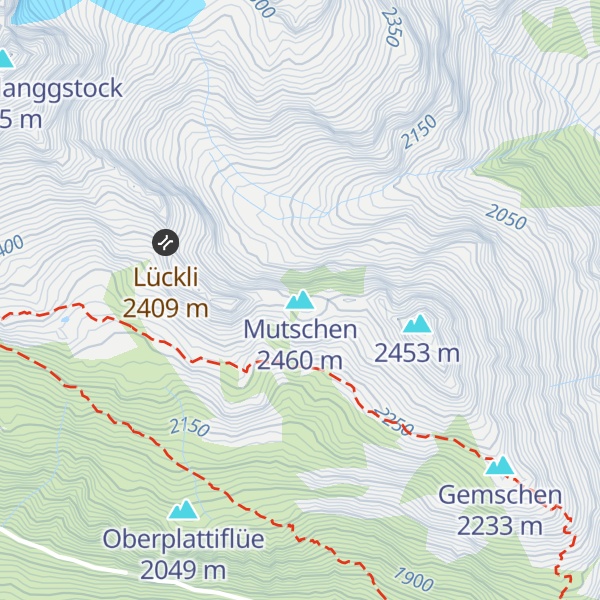 Map of Mutschen