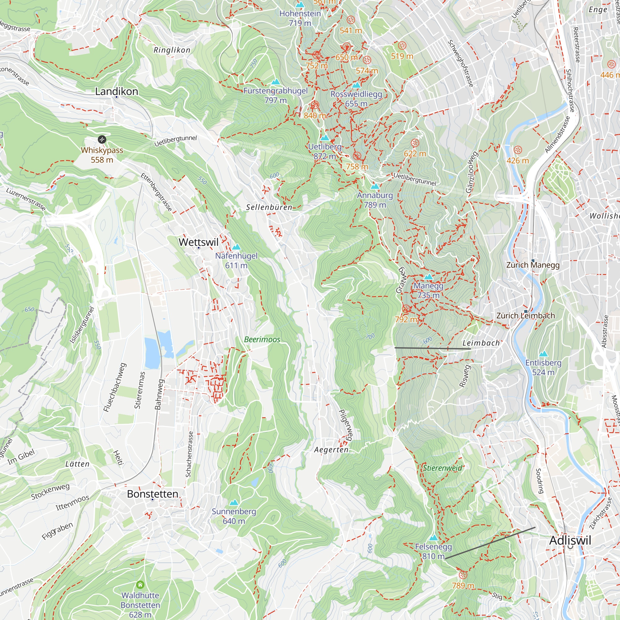 Sennhütte map
