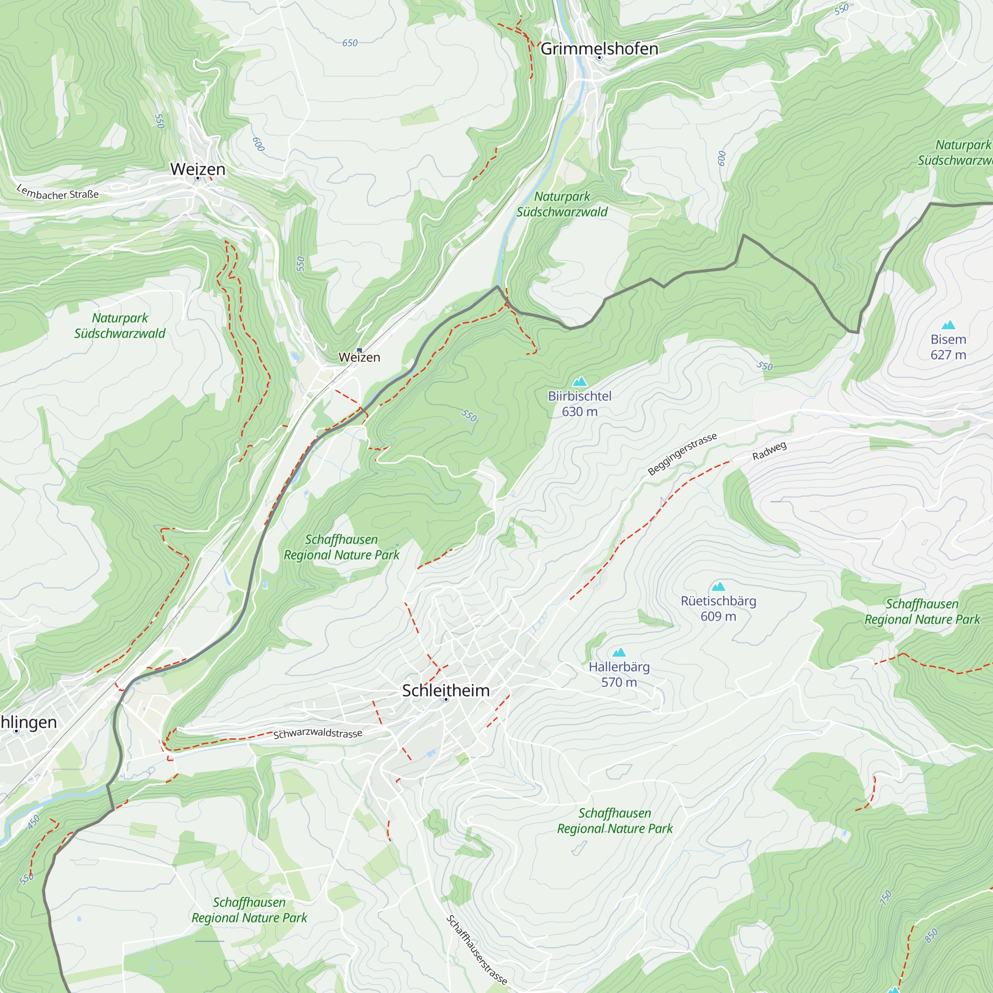 Laendlihütte map