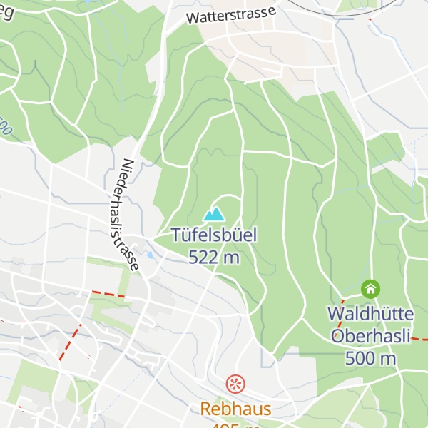 Map of Tüfelsbüel