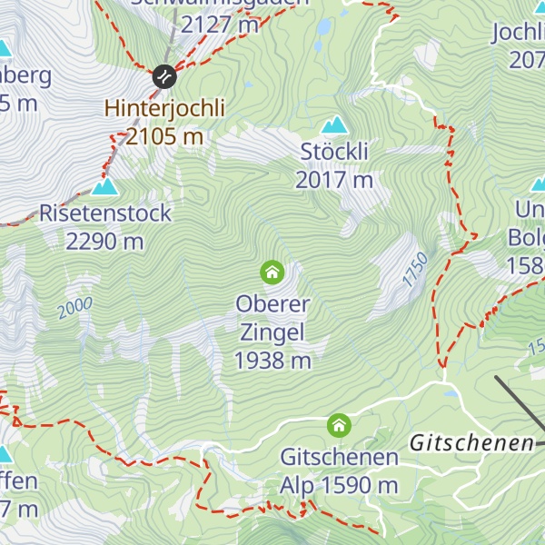 Map of Oberer Zingel