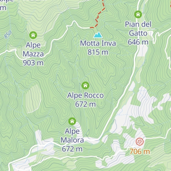 Map of Alpe Rocco