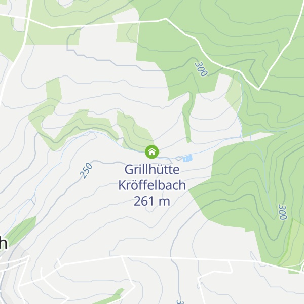 Map of Grillhütte Kröffelbach