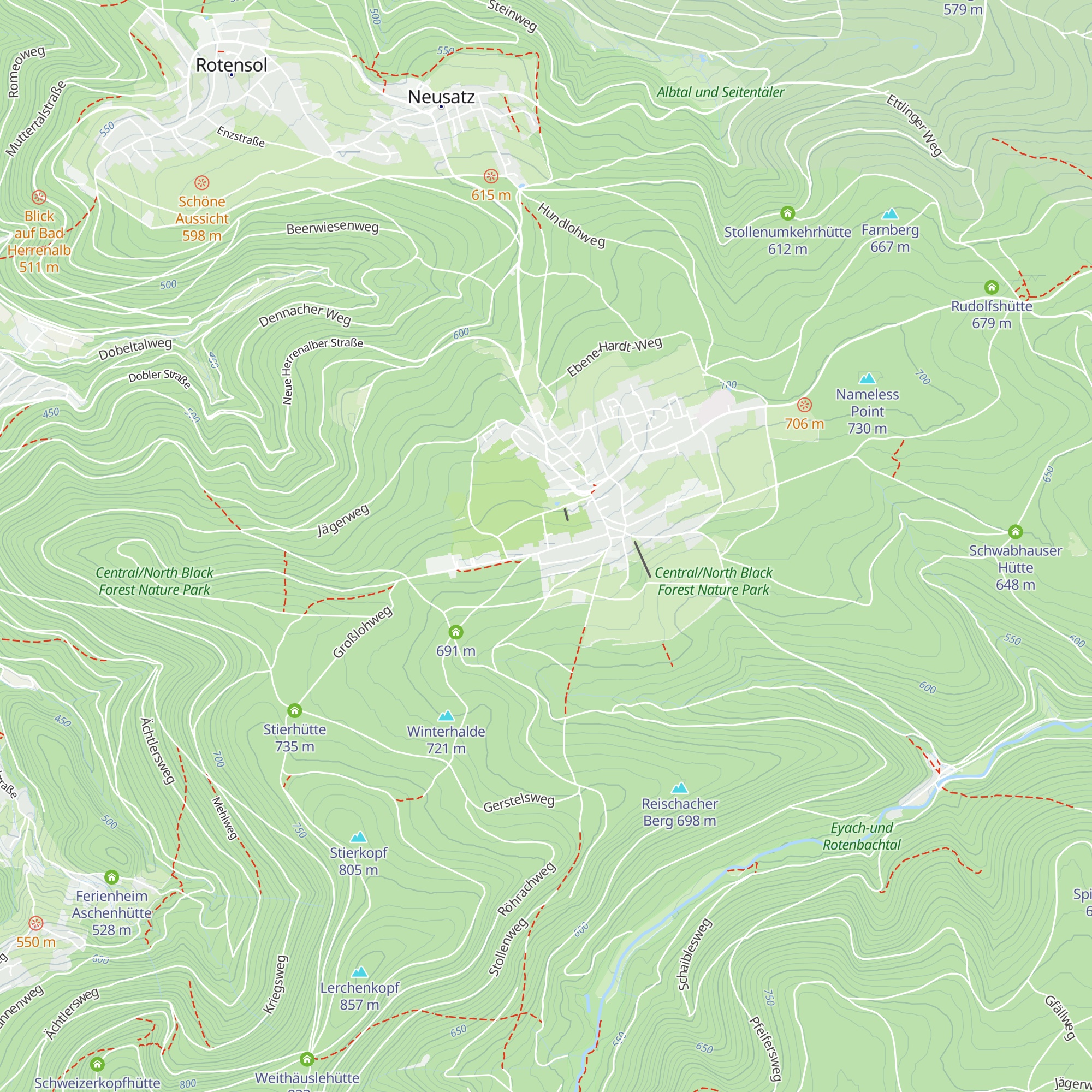 Karl-Beuerle-Hütte map