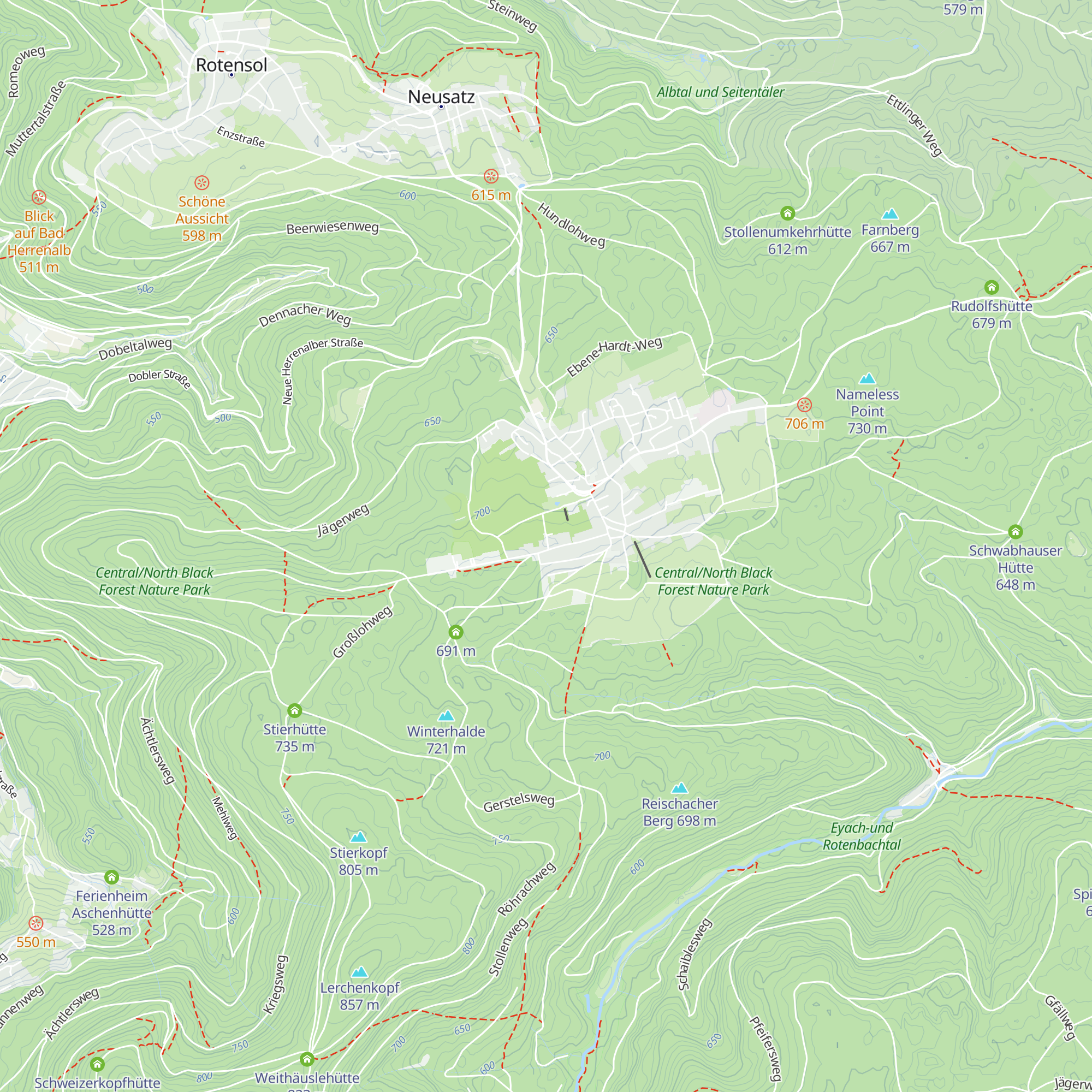 Karl-Beuerle-Hütte map