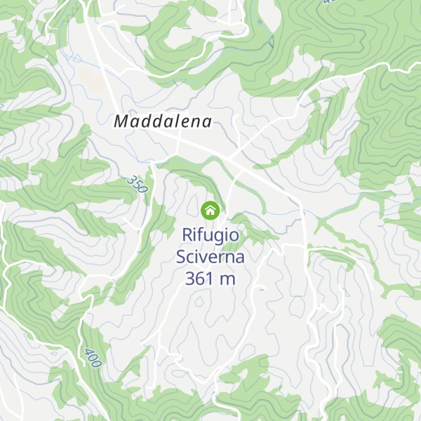 Map of Rifugio Sciverna