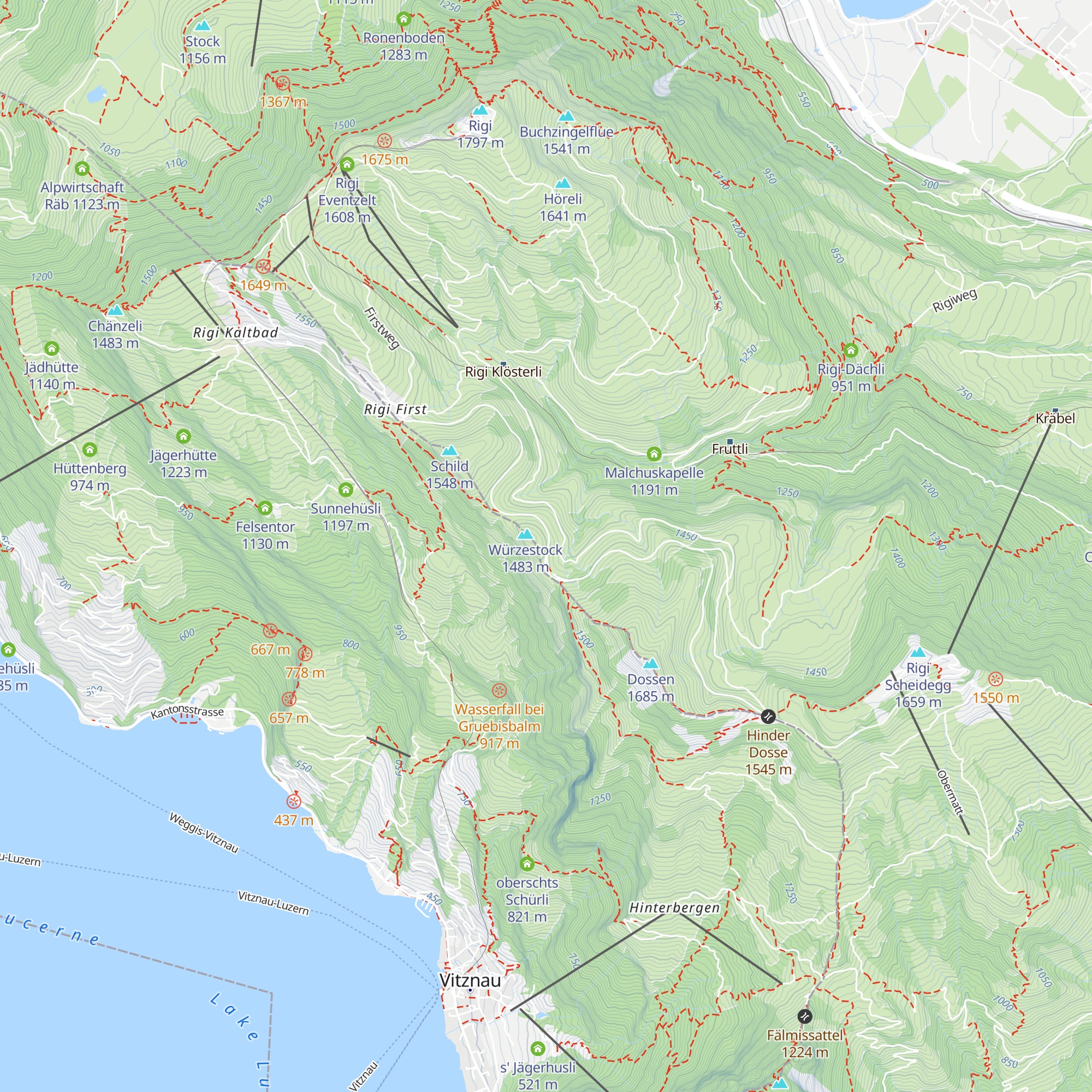 Brüggli map