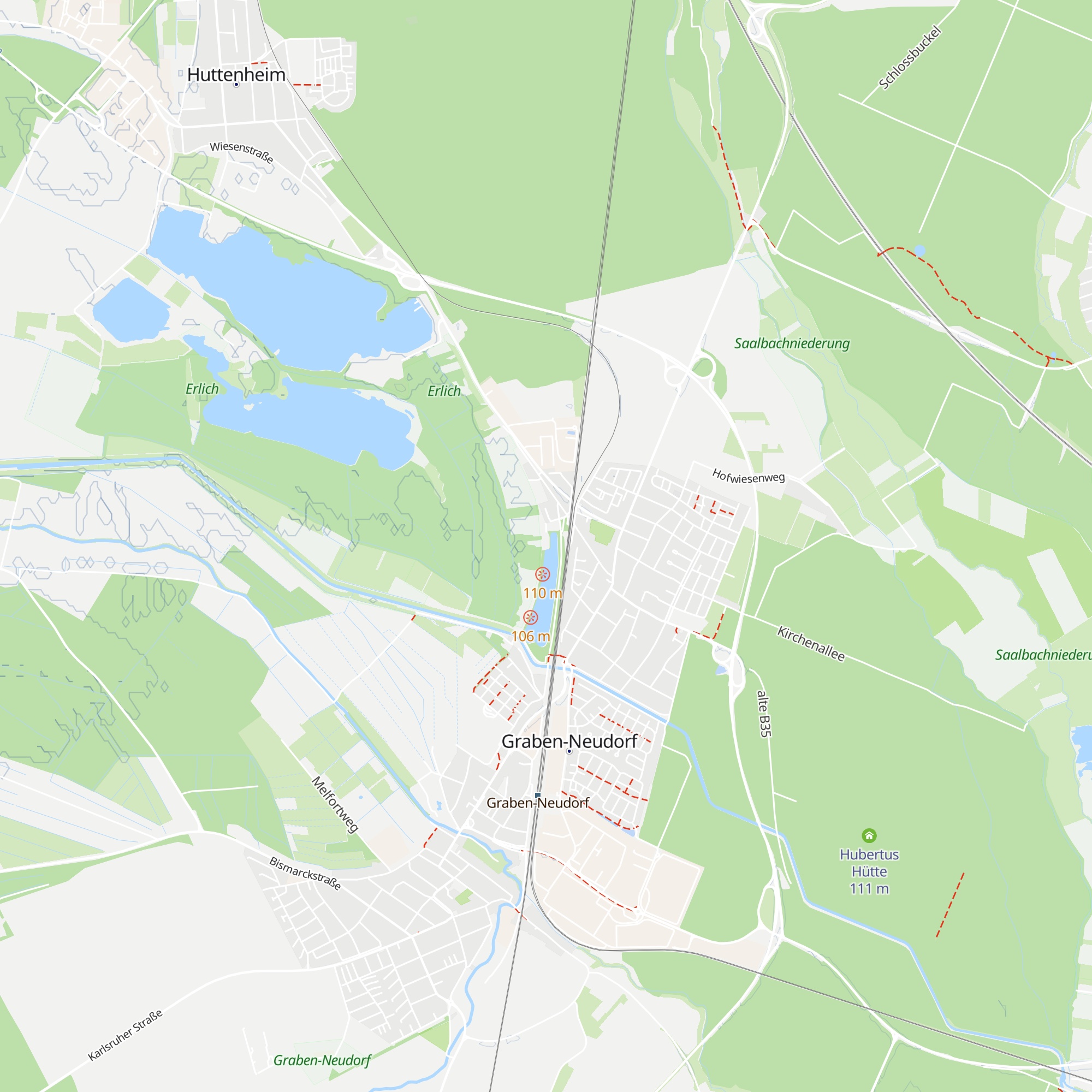Grillhütte Neudorf map