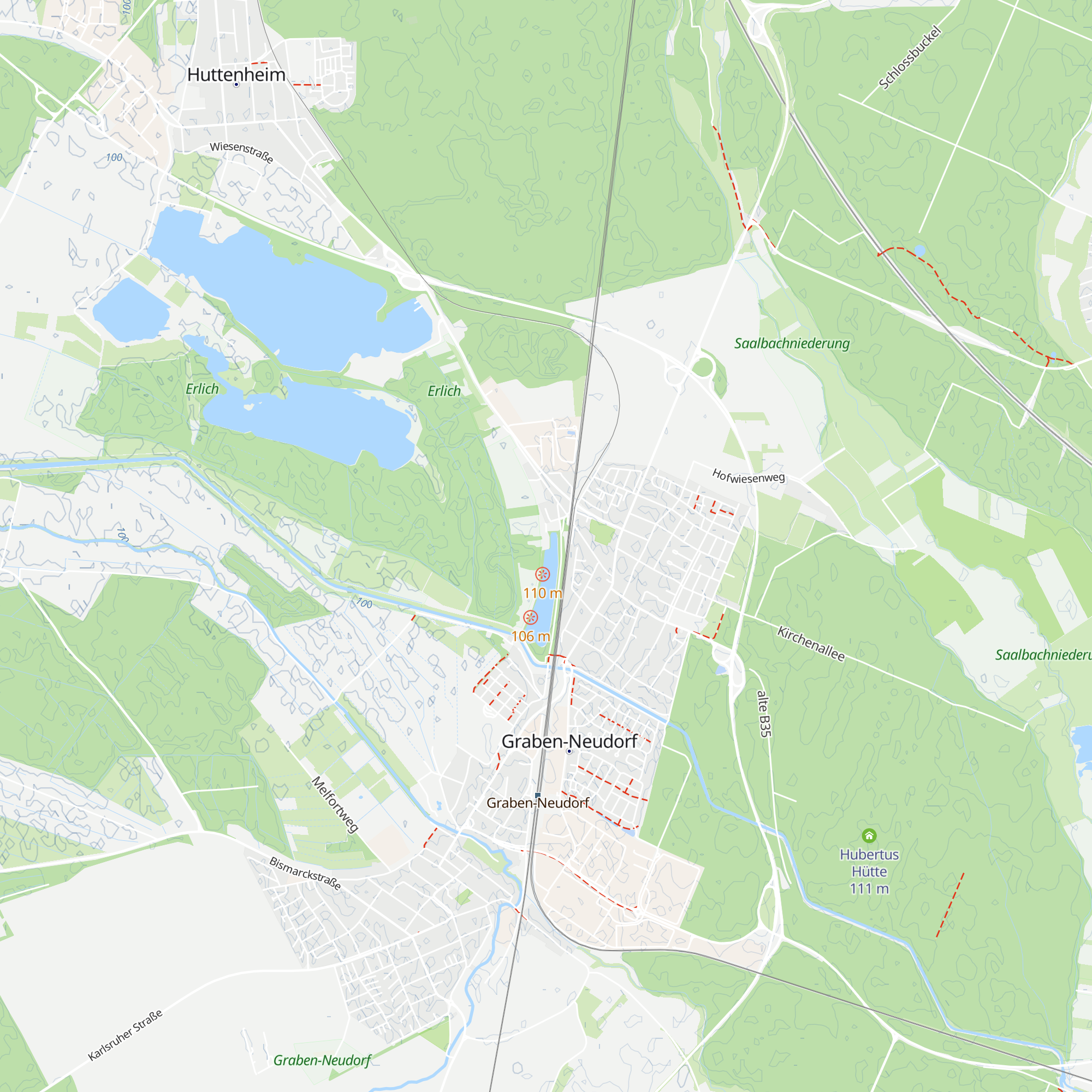 Grillhütte Neudorf map