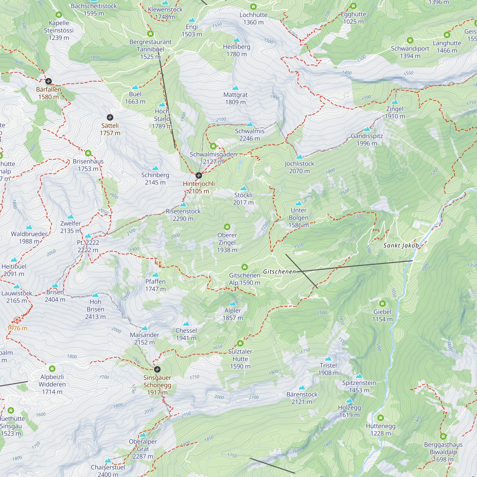 Unterer Zingel map