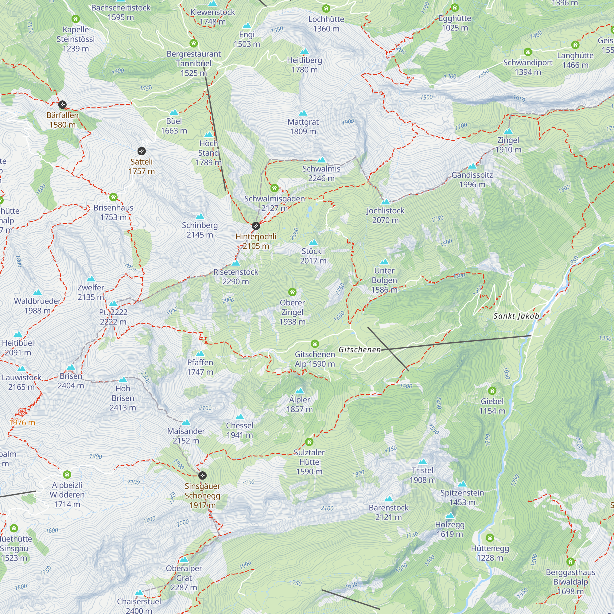 Unterer Zingel map