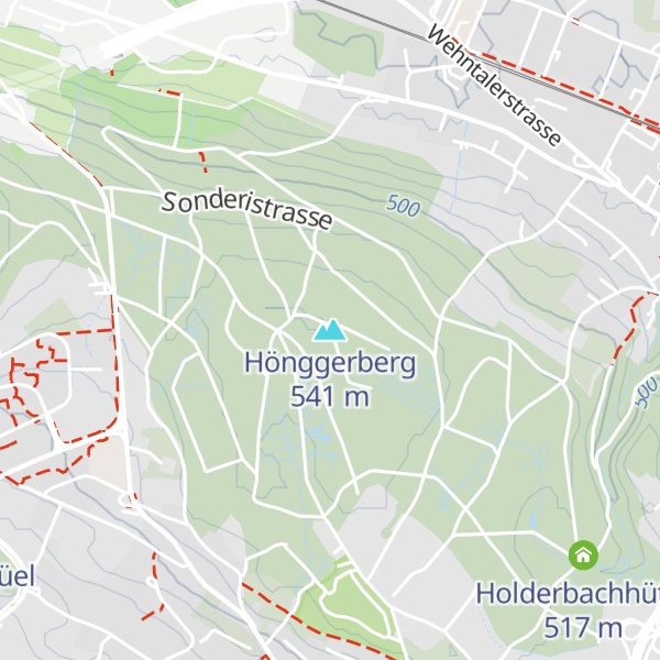 Map of Hönggerberg