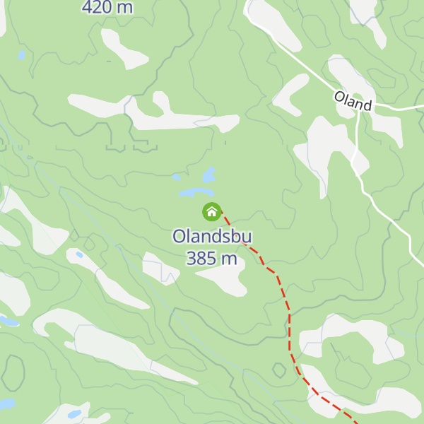 Map of Olandsbu