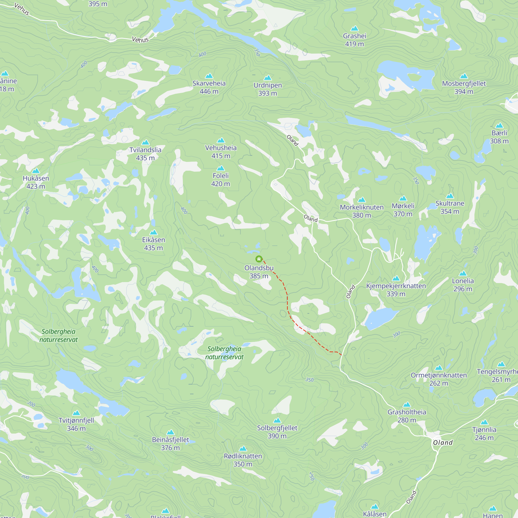 Olandsbu map