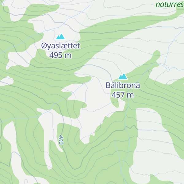 Map of Bålikyrkja