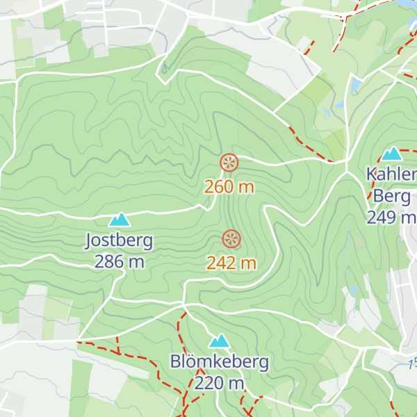 Map of Stapenhorst-Hütte