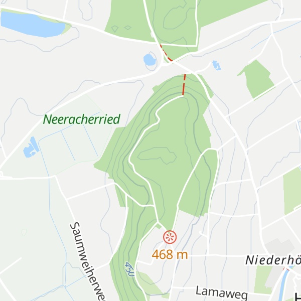 Map of Höriberg