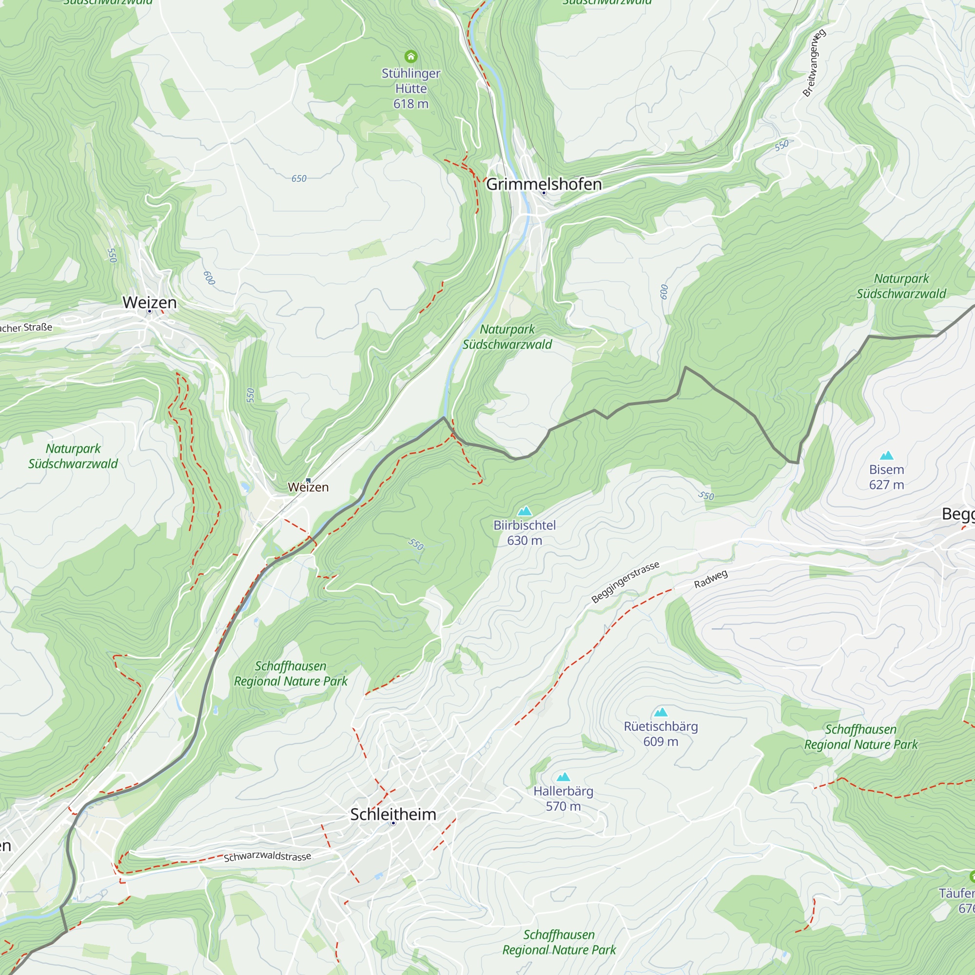 Einsamkeitshütte map