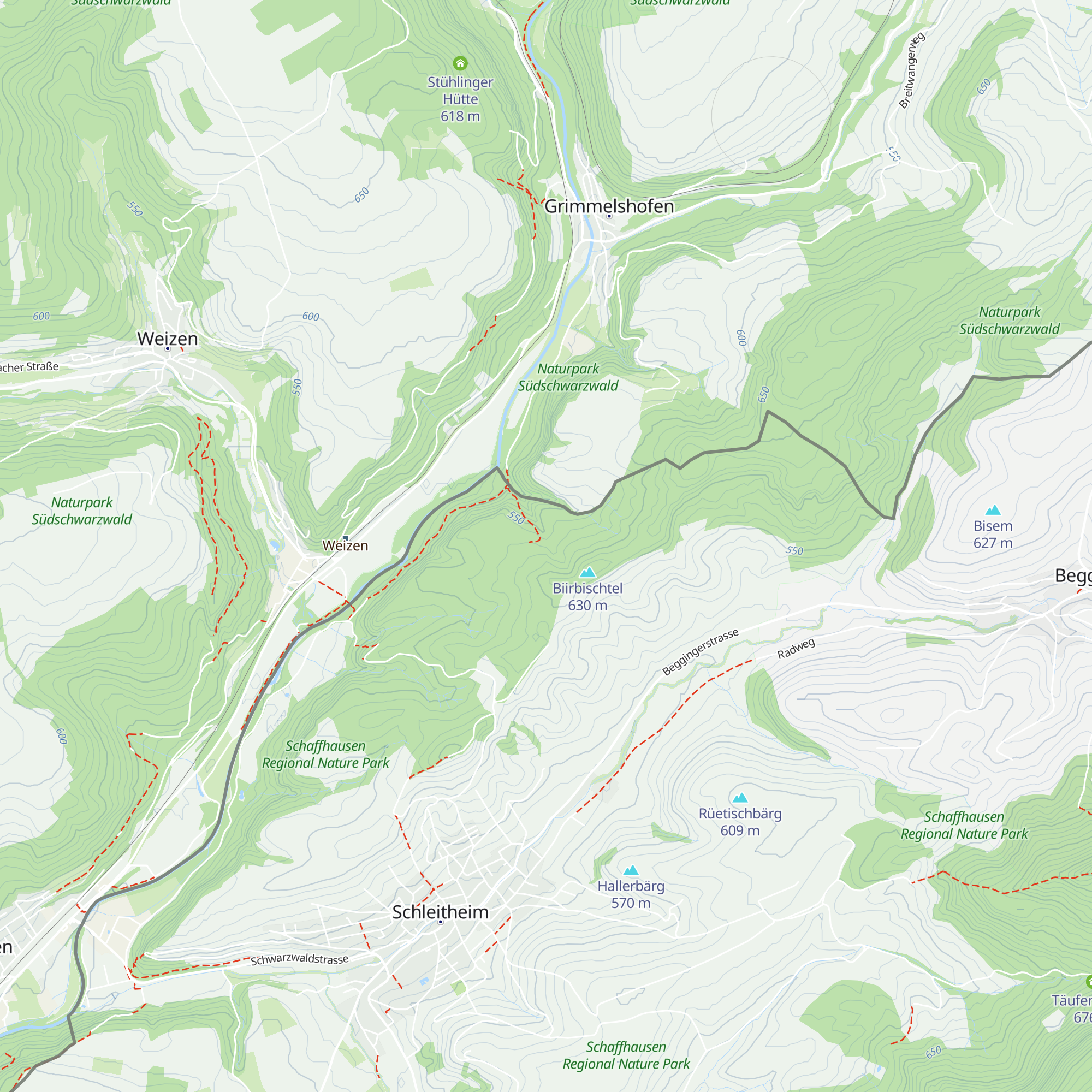 Einsamkeitshütte map