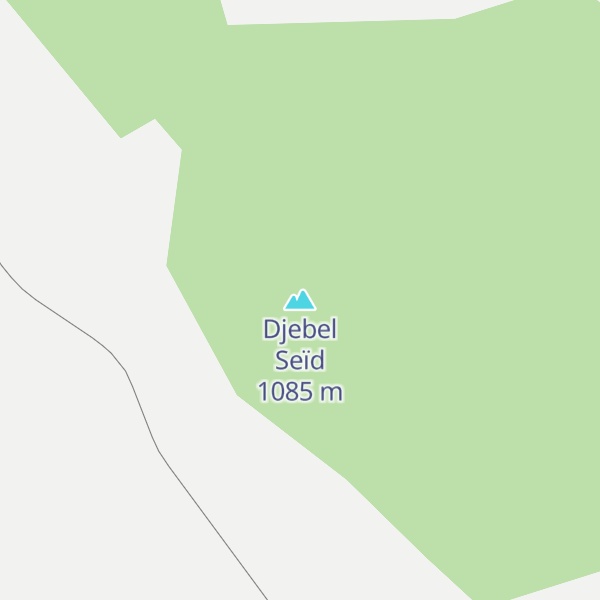 Map of Djebel Seïd