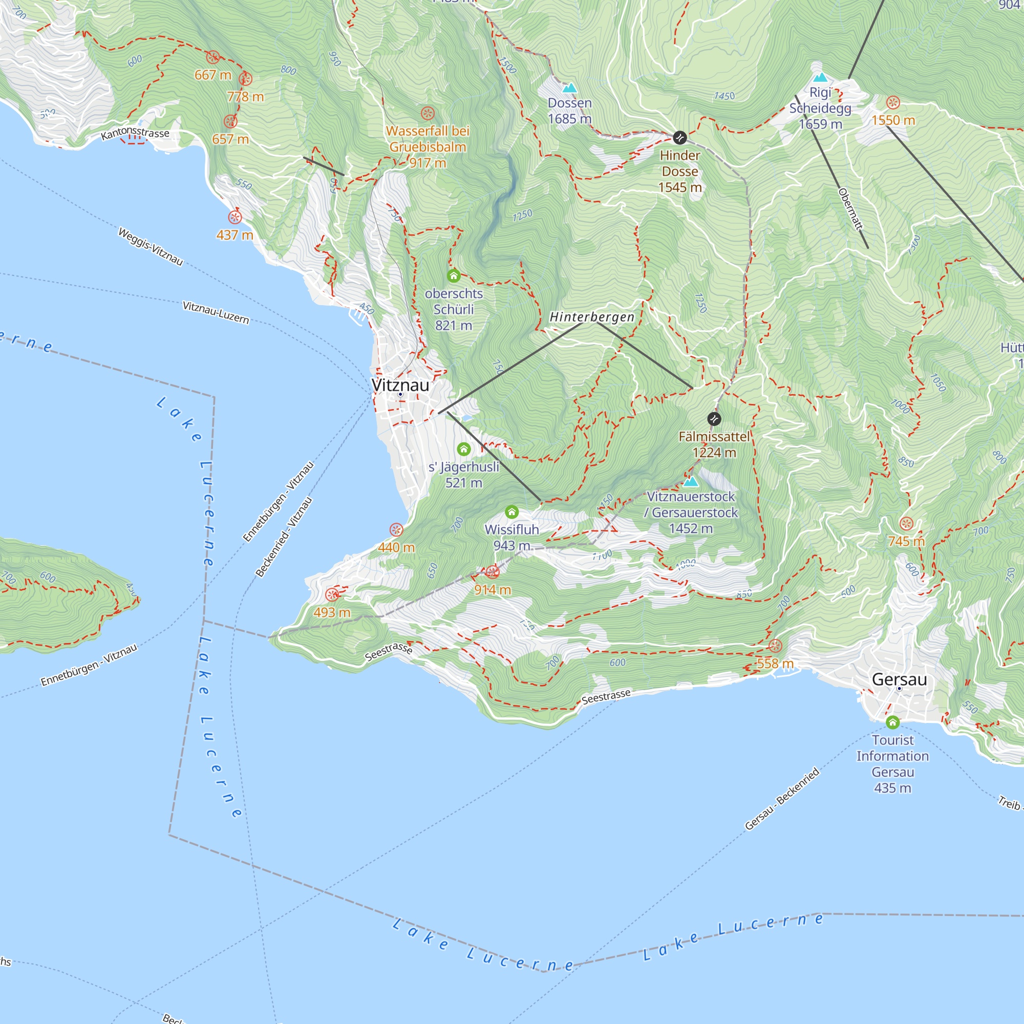 Wissifluh map
