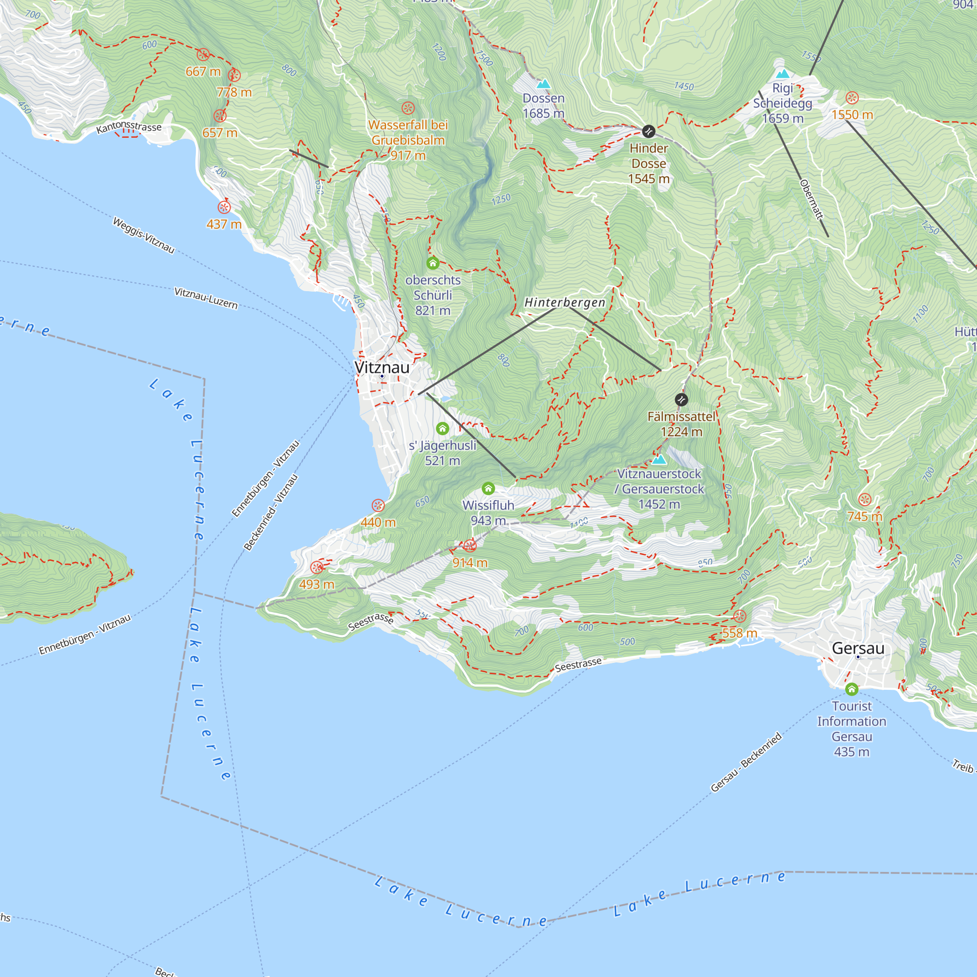 Wissifluh map