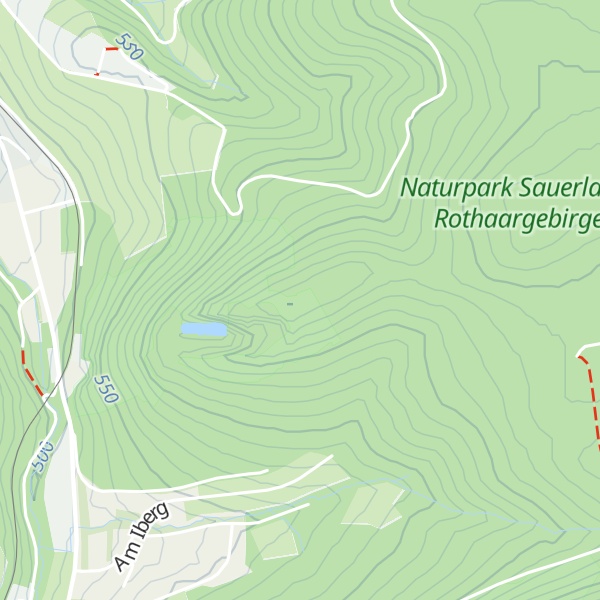 Map of Iberg