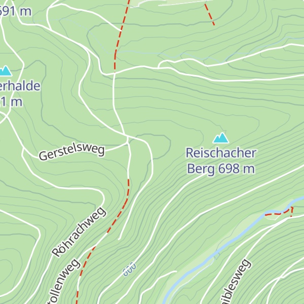 Map of Sommerhaldenhütte