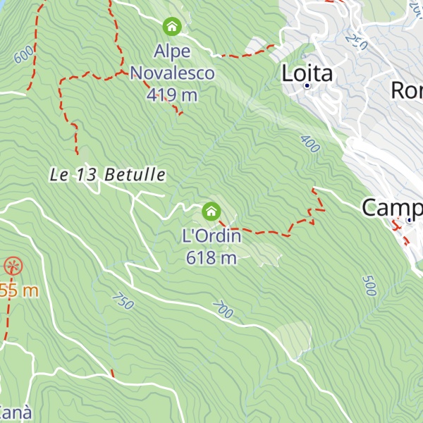 Map of L'Ordin