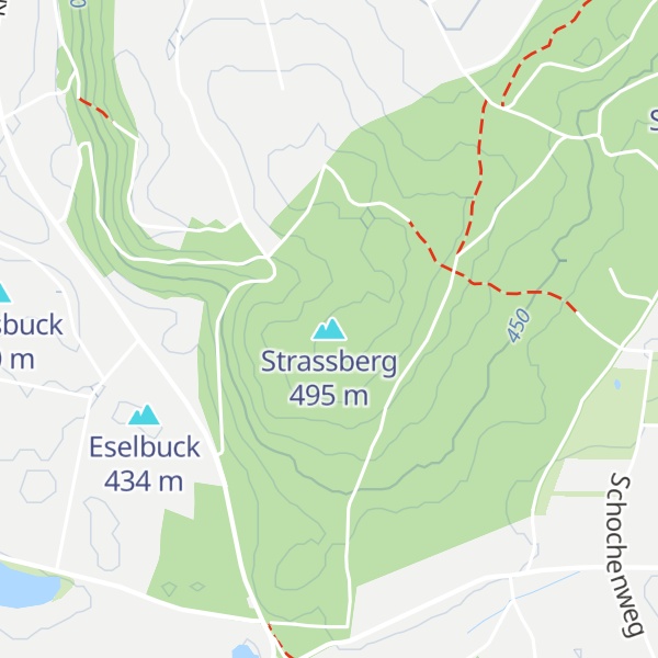 Map of Strassberg