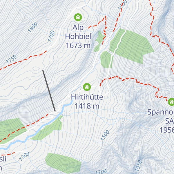 Map of Hirtihütte