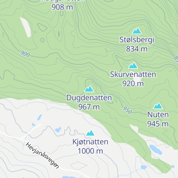 Map of Dugdenatten
