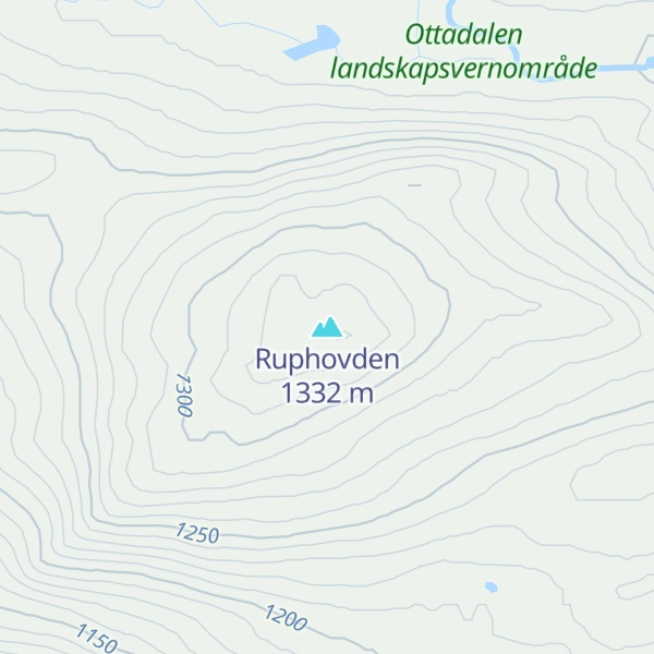 Map of Ruphovden