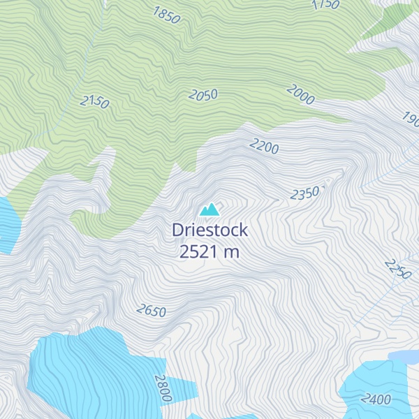 Map of Driestock