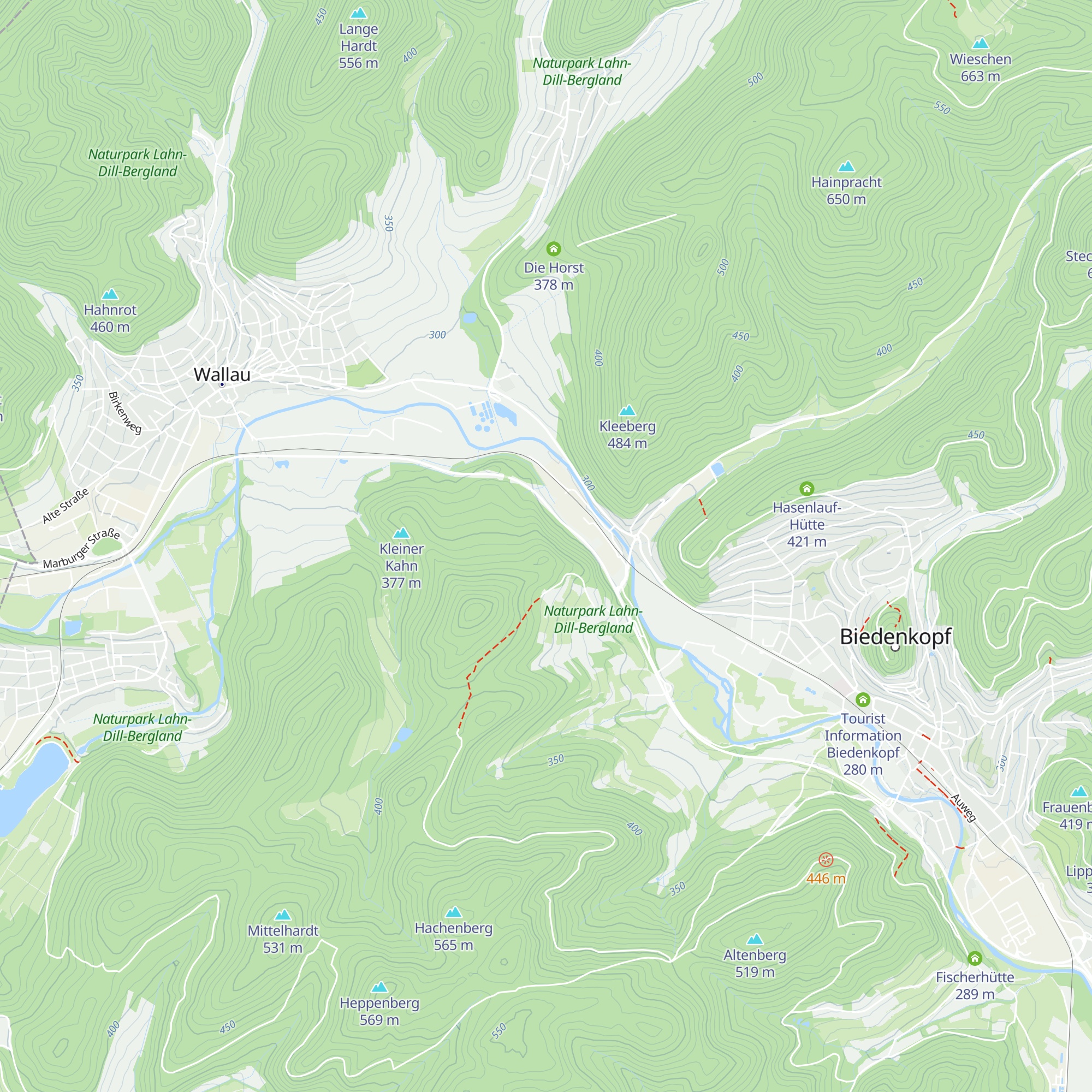 Hüttenberg map