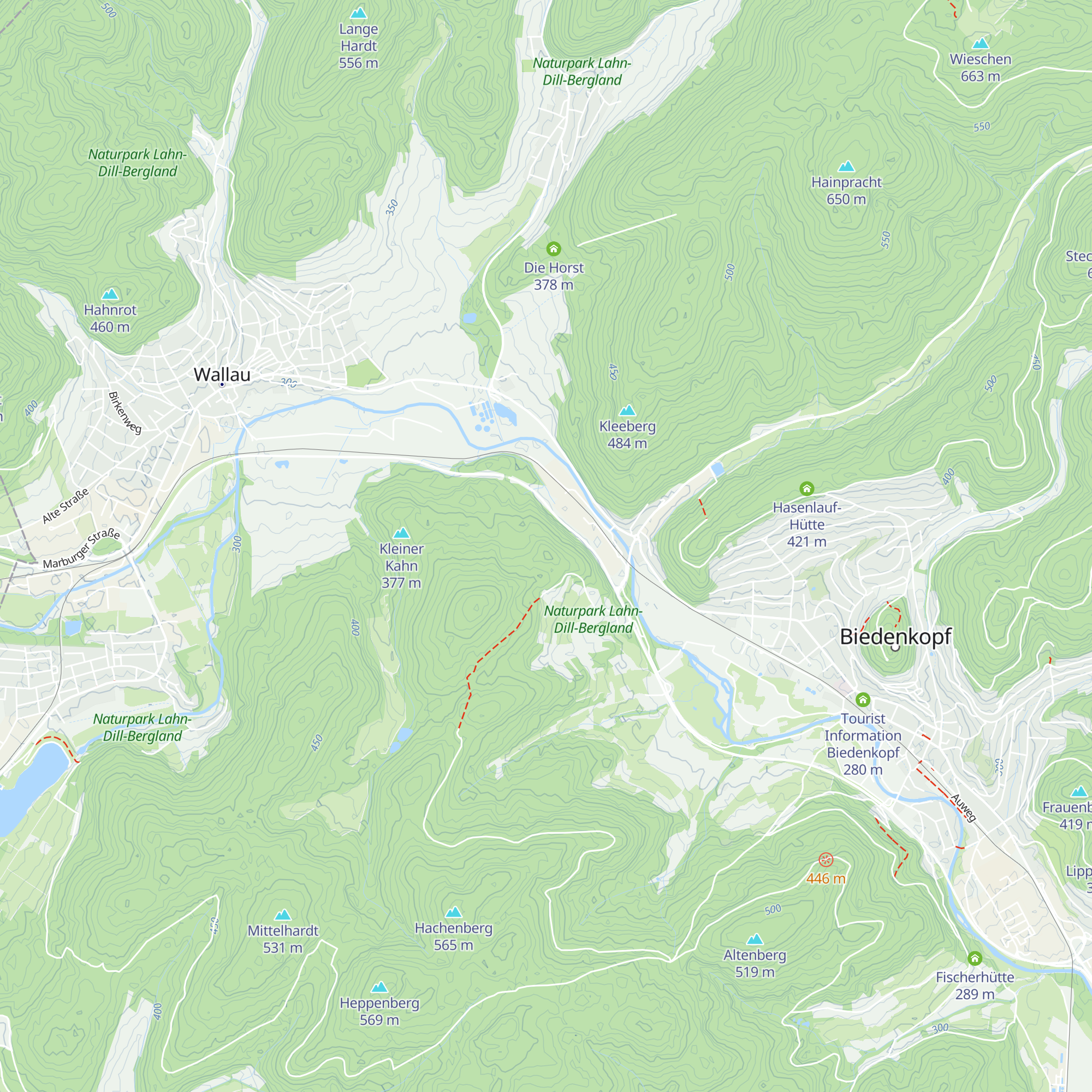 Hüttenberg map
