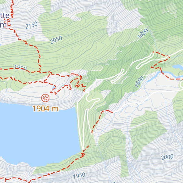 Map of Berggasthaus Dammagletscher