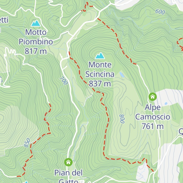 Map of >Alpe Agogna