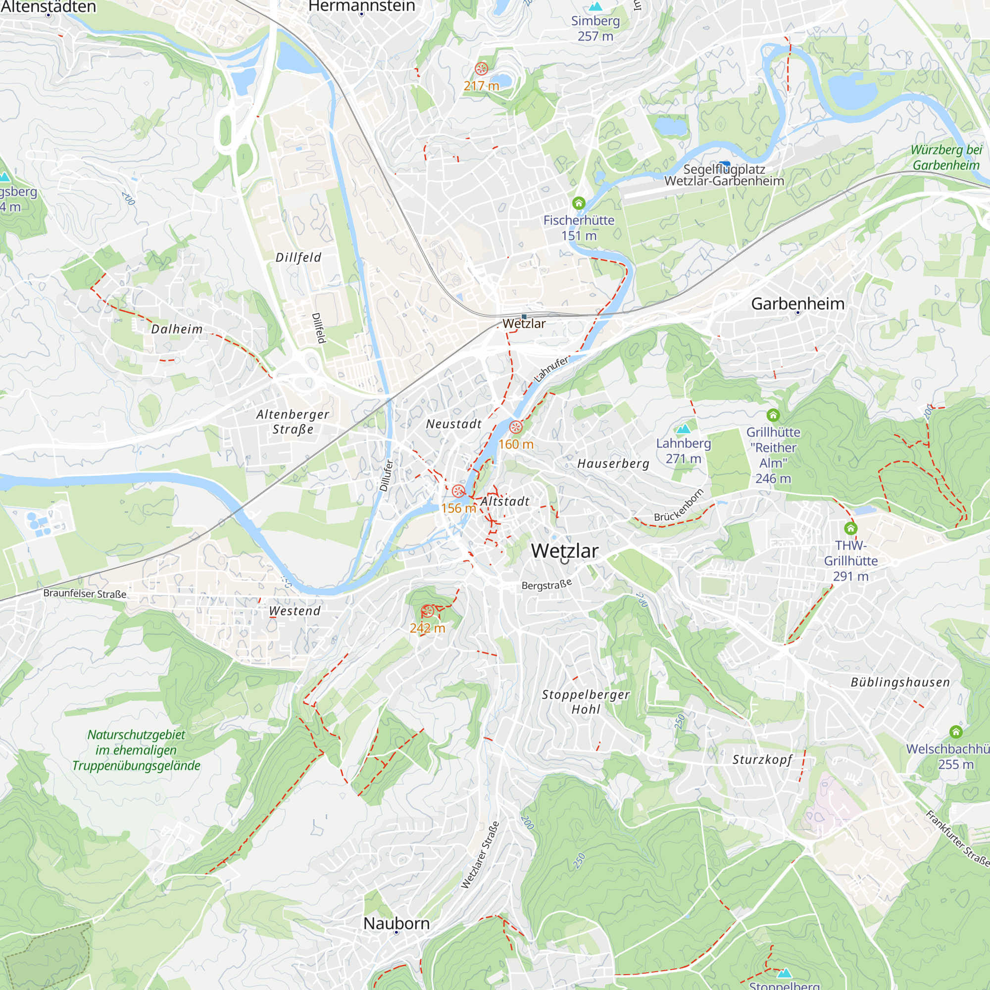 Tourist Information map