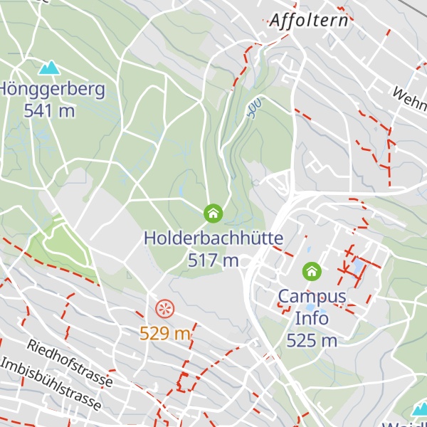 Map of Holderbachhütte